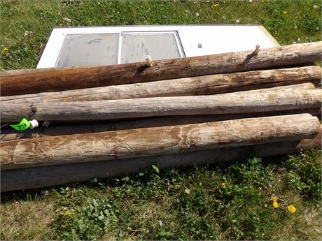 WOOD & STEEL POSTS- SCREEN DOOR