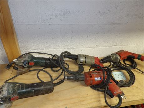 METABO GRINDERS - HILTI DRILLS