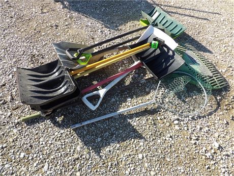 SHOVELS - NETS - ETC