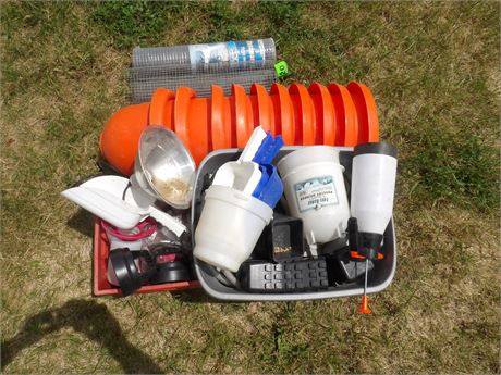 WATERERS - WIRE - FEED SCOOPS ETC