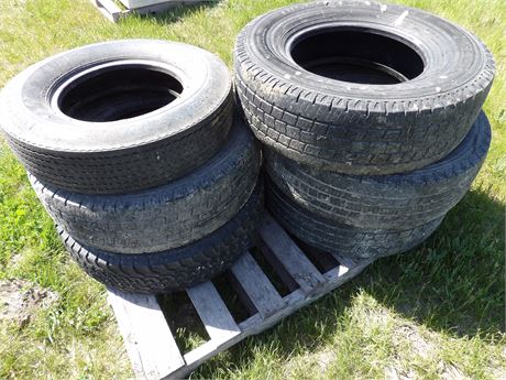 ASSORTMENT OF TIRES ( 16" TRAILER PLUS MORE )