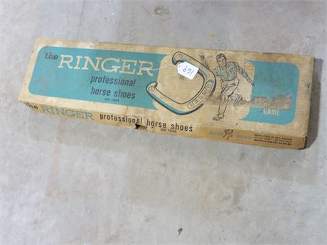 RINGER HORSE SHOES GAME