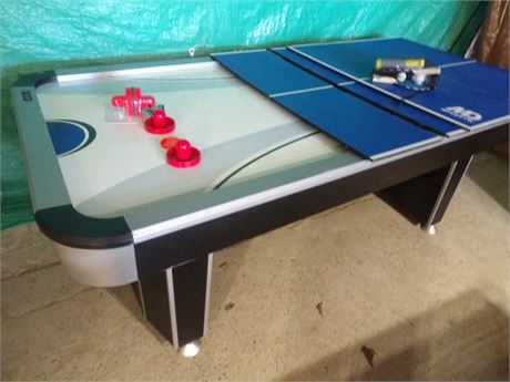 AIR HOCKEY - PING PONG TABLE ( RECENTLY RUN )