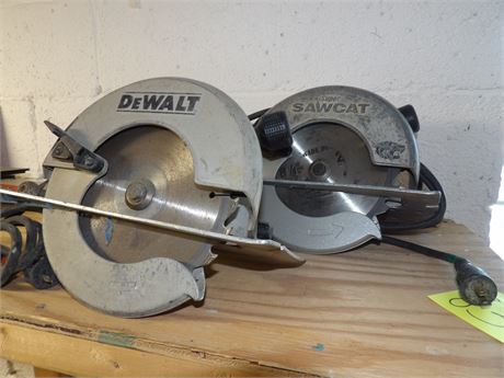 SAWCAT & DEWALT SAWS