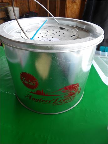 FRABILL ANGLERS LEGACY CLASSIC MINNOW METAL BUCKET