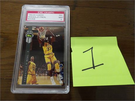 SHAQ ONEAL - GRADED CARD