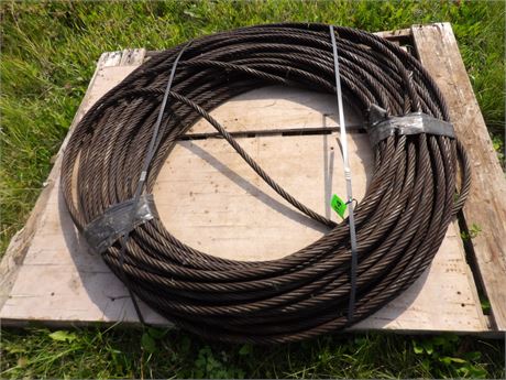ROLL OF HEAVY CABLE