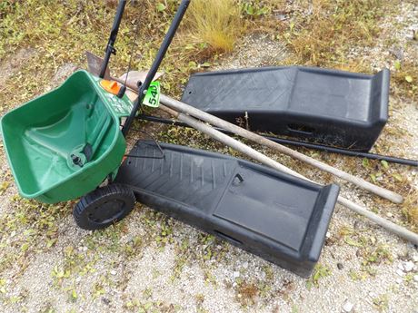 YARD SPREADER - CAR RAMPS ETC