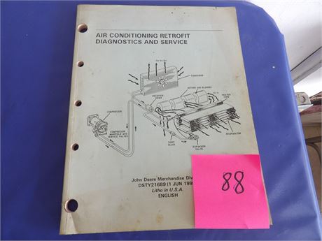 John Deere Air Conditioning Retrofit Diagnostics and Service Manual