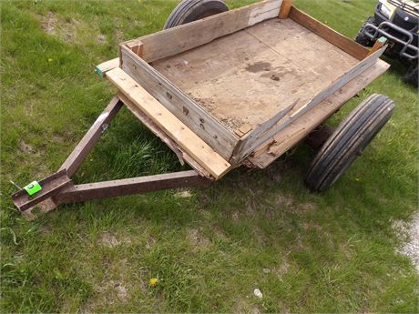 SINGLE AXLE YARD TRAILER