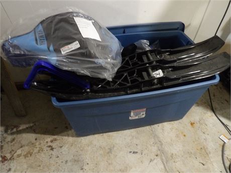 YAMAHA SNOWMOBILE ACCESSORIES-SKIS-WINDSHIELD- PLUS MORE