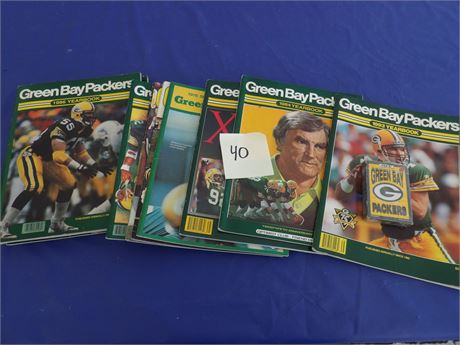 GREEN BAY PACKERS YEARBOOKS