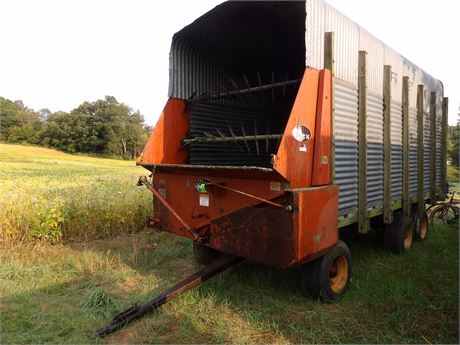 REX FORAGE WAGON W / TANDEM WAGON