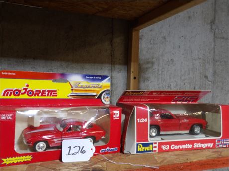 MAJORETTE- REVELL DIECAST CARS