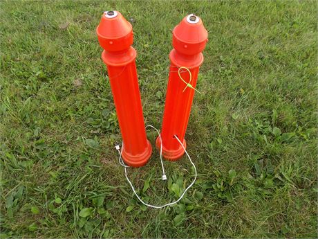 OUTDOOR HEAVY PLASTIC CANDLE BASES