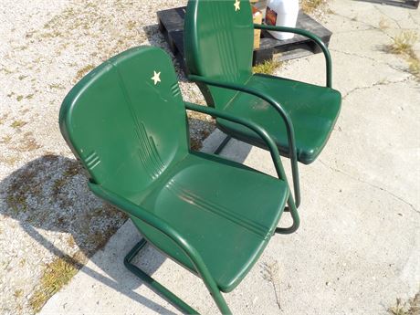 METAL OUTDOOR CHAIRS