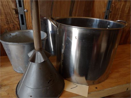 METAL POTS ETC