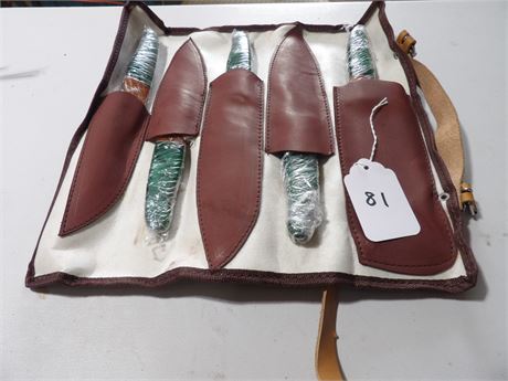 UNUSED 5" KNIFE SET - MORE ITEMS COMING SOON!!
