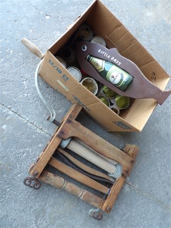 MONTGOMERY WARD & CO. RINGER- COLLECTIBLE CANS
