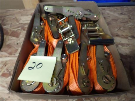 FLAT OF RATCHET TYPE TIE DOWNS