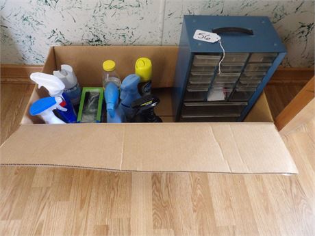 SHOP ORGANIZER - CLEANING SUPPLIES
