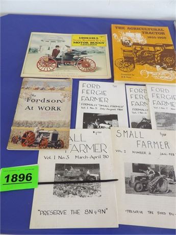 "SMALL FARMER" PAMPHLETS - AGRICULTURAL TRACTOR 1855-1950 PLUS MORE