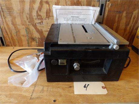 MICRO MARK TABLE TOP SAW