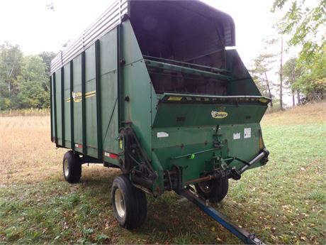 BADGER FORAGE RACK W / WAGON