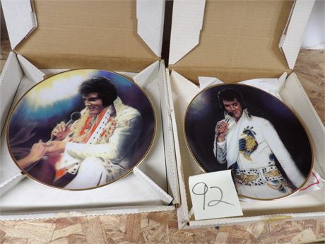 ELVIS DECORATIVE PLATES