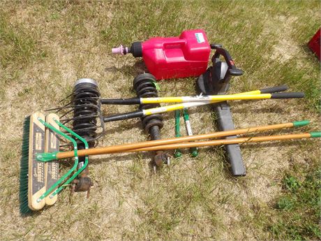 BROOMS - FORKS - ETC