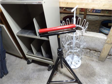 ROLL AROUND ORGANIZER - MACHINING STAND - DISPLAY ORGANIZER
