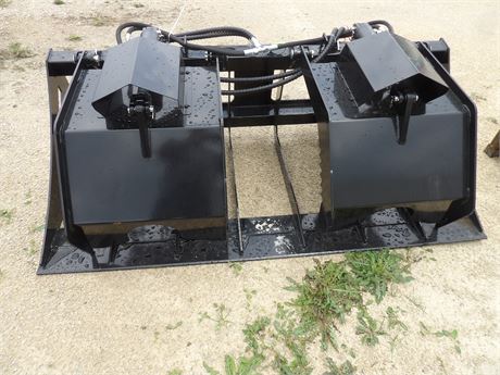 Skid Steer Hollow Wood Grabber
