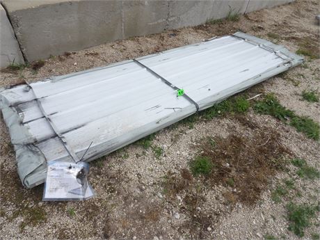 50PCS Galvalume Steel Siding Roofing - 10 FT