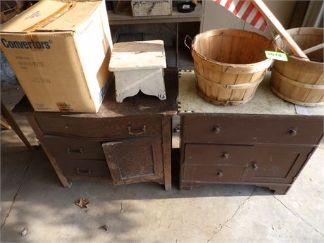 VINTAGE DRESSERS ETC