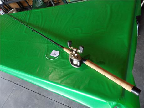 FENWICK HMX ROD 6' APPROX.  W/ QUANTUM AC 500CX REEL