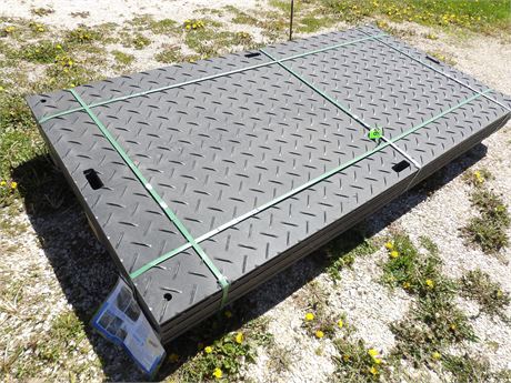 ROADBED PROTECTION PAD 8'Lx4W APPROX.  ( 12 TOTAL ) APPROX.