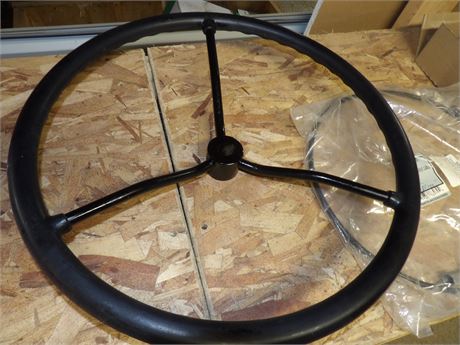 STEERING WHEEL - TACHOMETER DRIVE CABLE - GRILL INSERT ETC