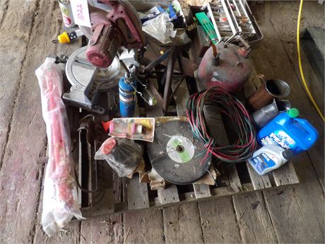 MITER SAW - GAS CAN - ETC