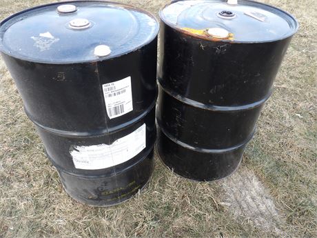 2 STEEL BARRELS