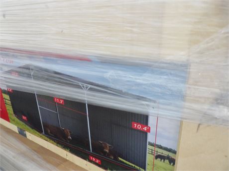 GALVANIZED LIVESTOCK SHED 1220F
