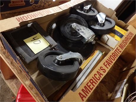 COASTER WHEELS - CIRCULAR SAW BLADES ETC