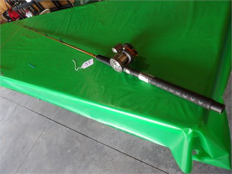 OKUMA DEAD EYE CLASSIC ROD 7' APPROX - OKUMA CW1530 REEL