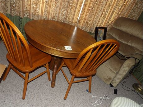 PORCH CLEAN OUT - DINING TABLE (2 CHAIRS) - COUCH - RECLINER - HUMIDIFIER