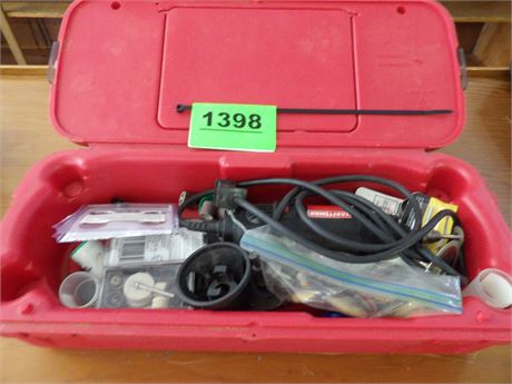 CRAFTSMAN ROTARY TOOL W / CASE & ATTACHMENTS