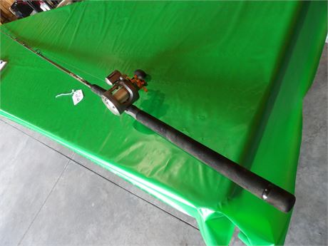 ST. CROIX TROLLING EYECON WALLEYE SERIES 10' APPROX-W/OKUMA CW1530 REEL