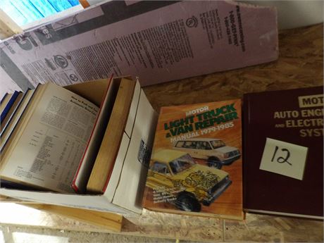 BOX OF MISC REPAIR MANUALS