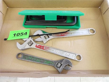 HOLOKROME ALLEN WRENCHES - ADJUSTABLE WRENCHES