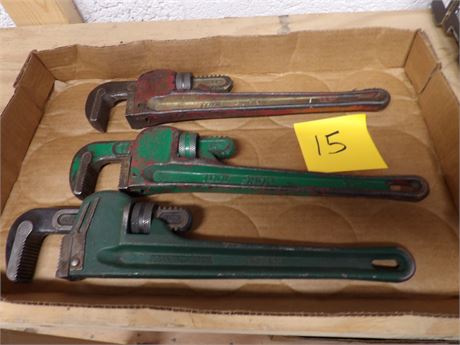 PIPE WRENCHES 14" ETC
