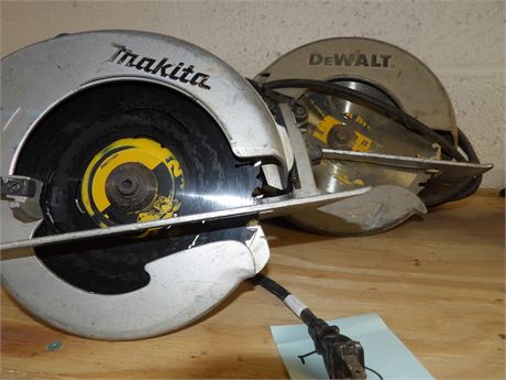 MAKITA & DEWALT SAWS