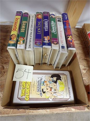 VHS DISNEY TAPES